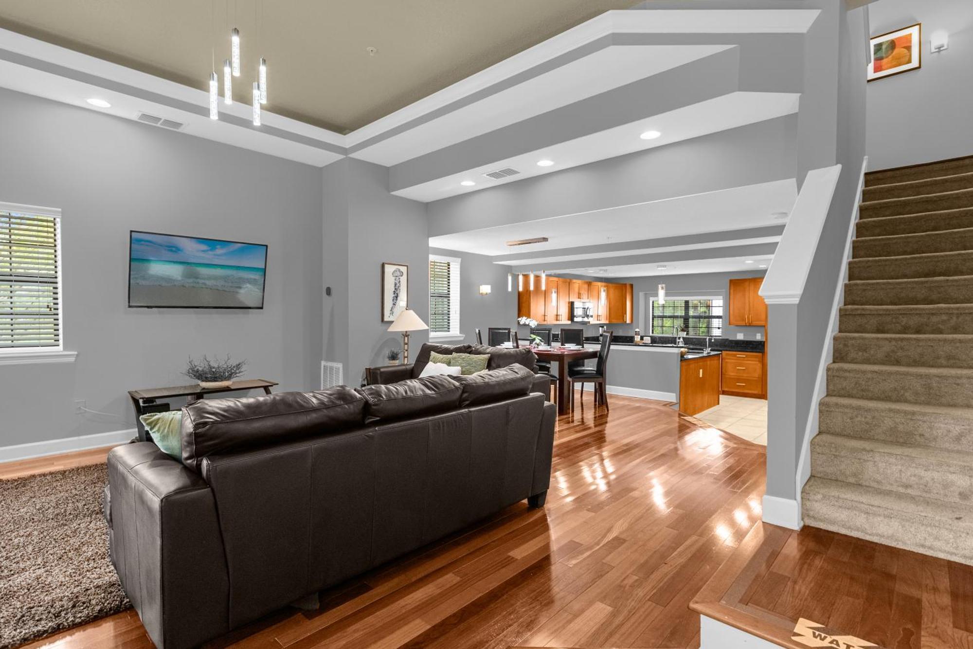 Cozy & Elegant 4Br Enchanted Townhouse - 1 Mile To Disney With Resort Pool, Gym, & Jacuzzi Орландо Екстер'єр фото